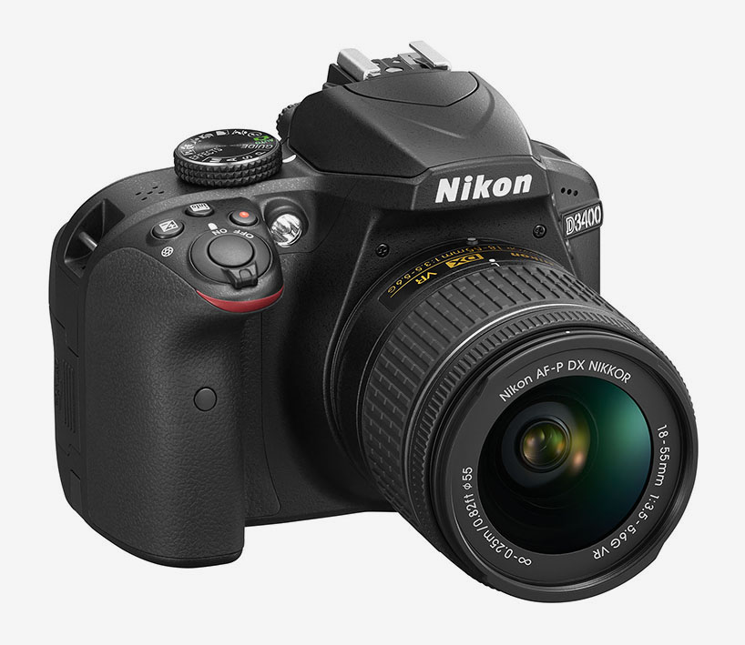 nikon D3400 designboom