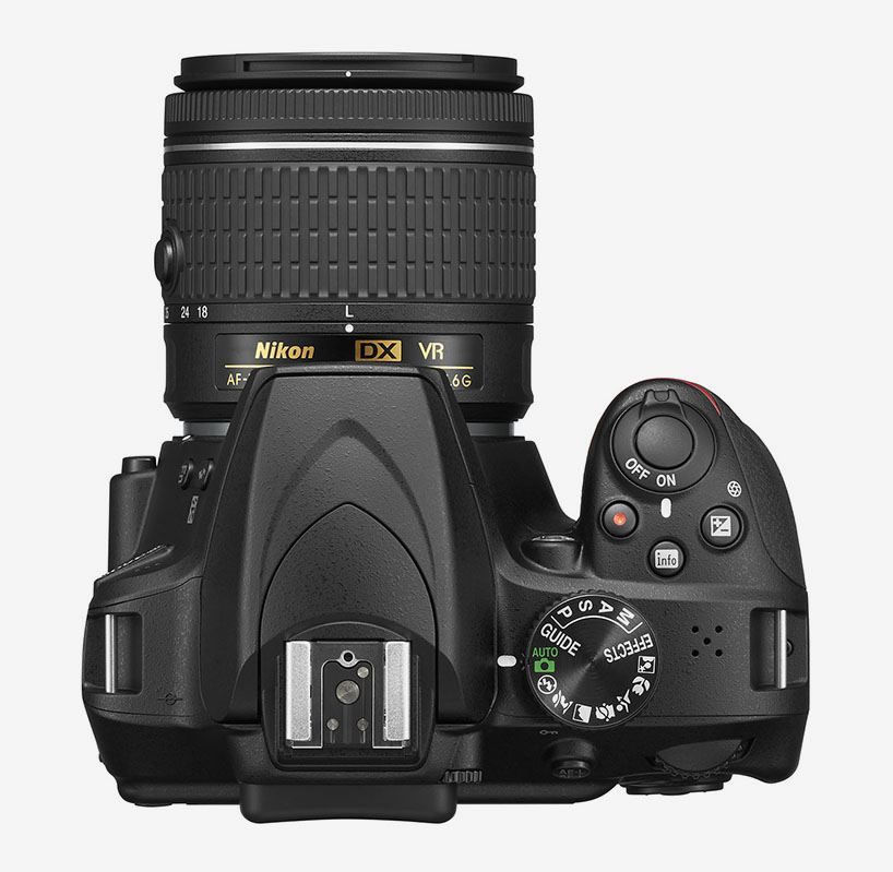 nikon D3400 designboom