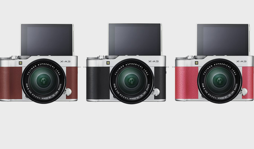 Fujifilm X A3 Camera Next Generation Selfie Feature Retro