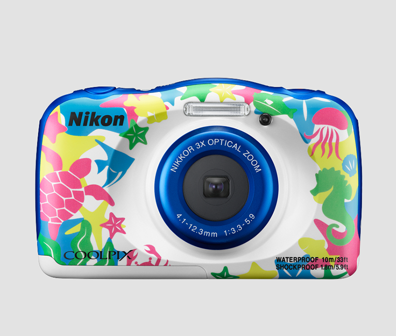 nikon coolpix w100 designboom