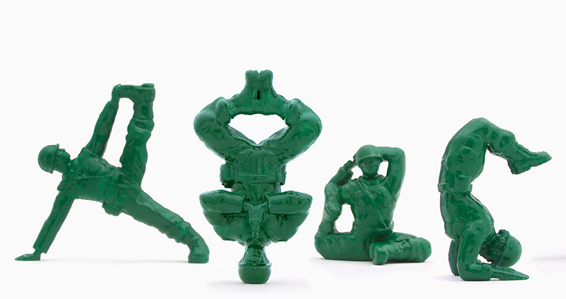 yoga joes toy soldiers find their inner zen