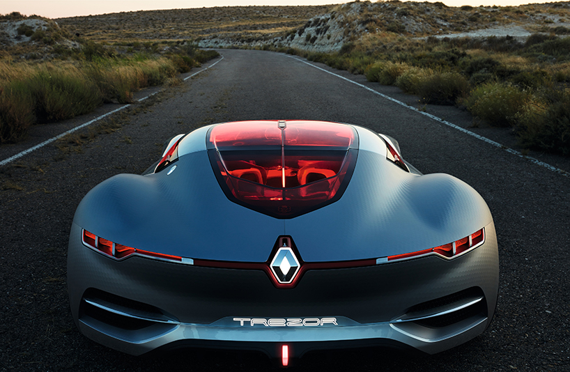 renault trezor concept designboom
