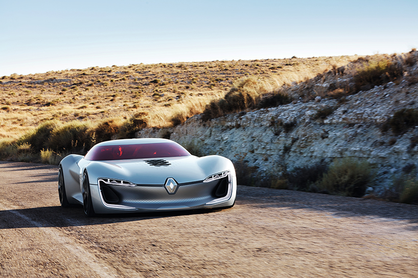 renault trezor concept designboom