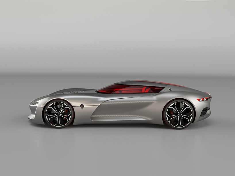 renault trezor concept designboom