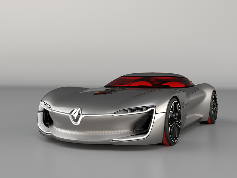 renault trezor concept designboom