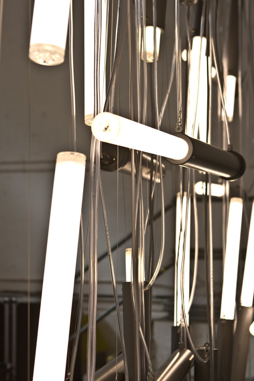 tube lamp clock  london design festival 2016