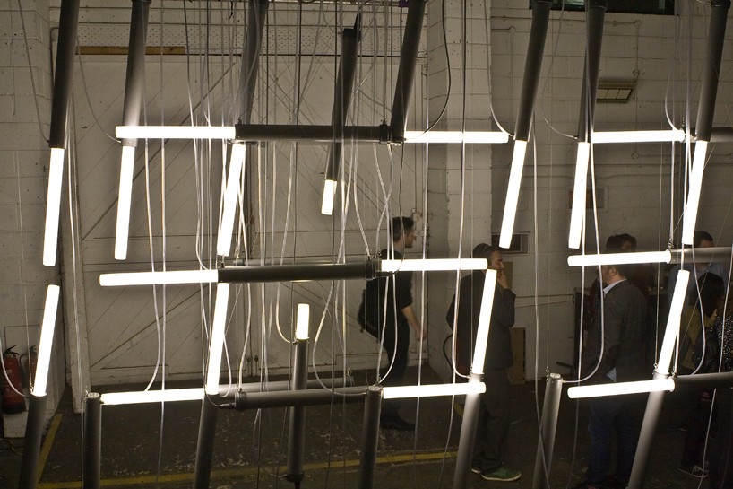 tube lamp clock  london design festival 2016