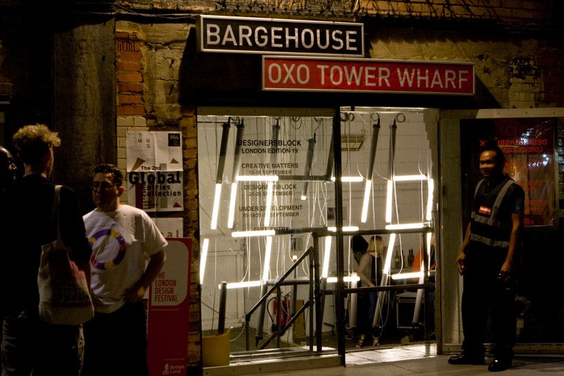 lambert kamps tube lamp clock  london design festival 2016