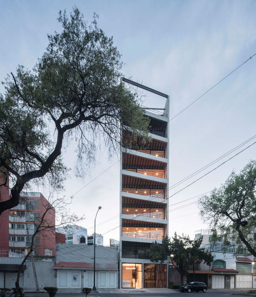rodin 33 residential complex situated in mexico city