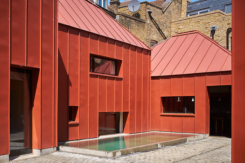 henning stummel architects designs tin house in london