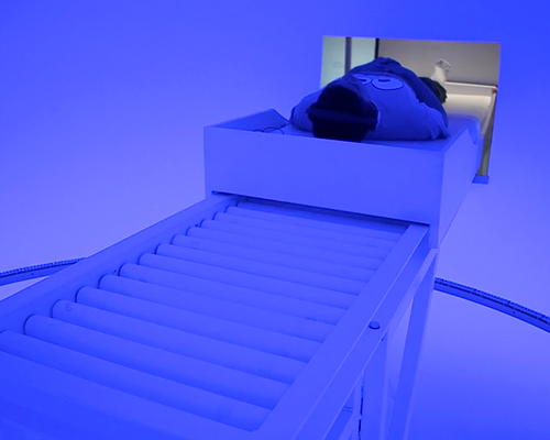 light reignfall perceptual cell by james turrell now at LACMA, los angeles