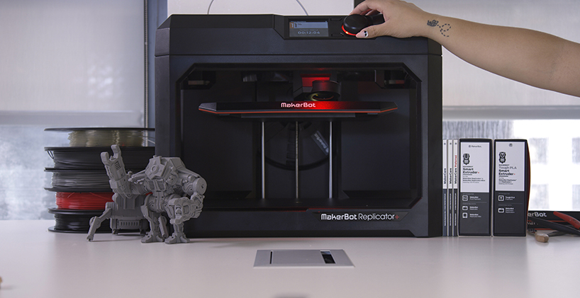 makerbot replicator designboom