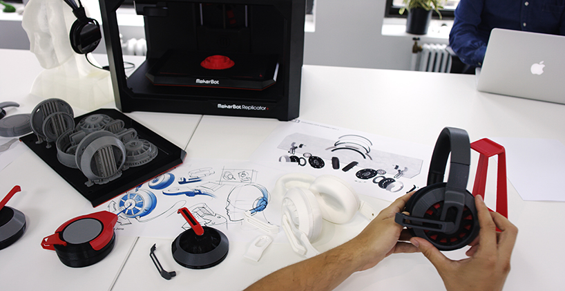 makerbot replicator designboom