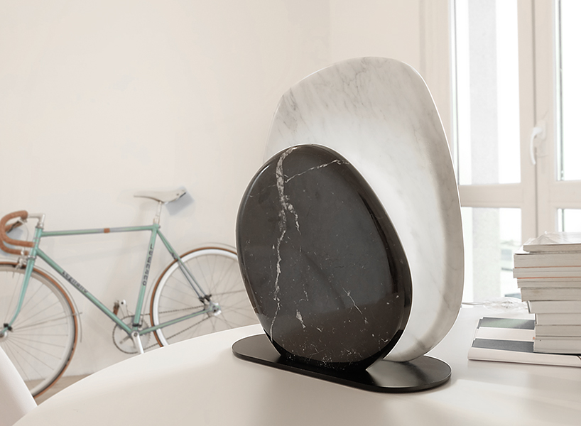 pietre di monitillo antumbra lamp designboom