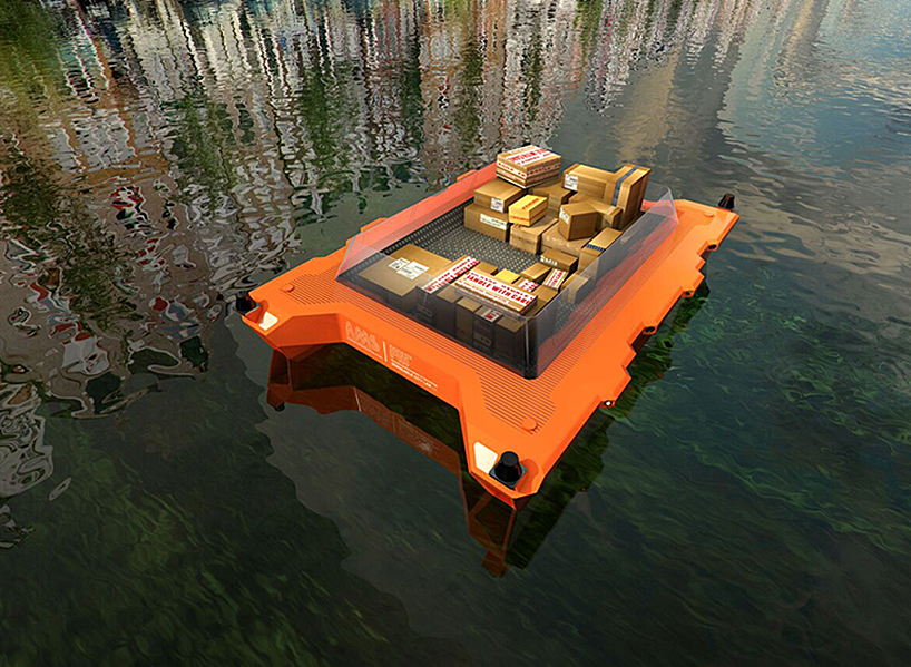 autonomous boats amsterdam roboat designboom