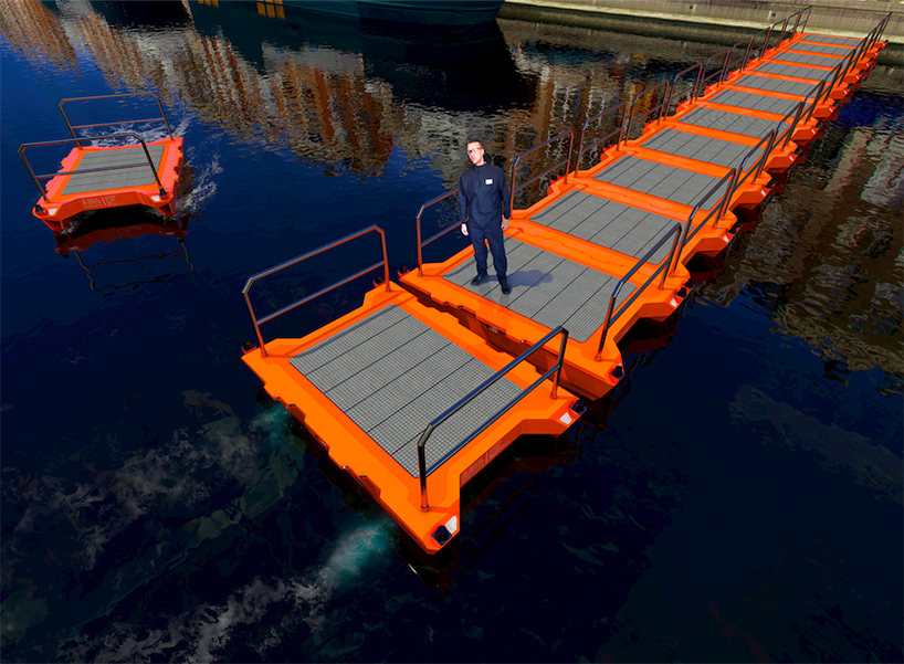 autonomous boats amsterdam roboat designboom
