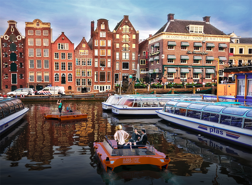 autonomous boats amsterdam roboat designboom