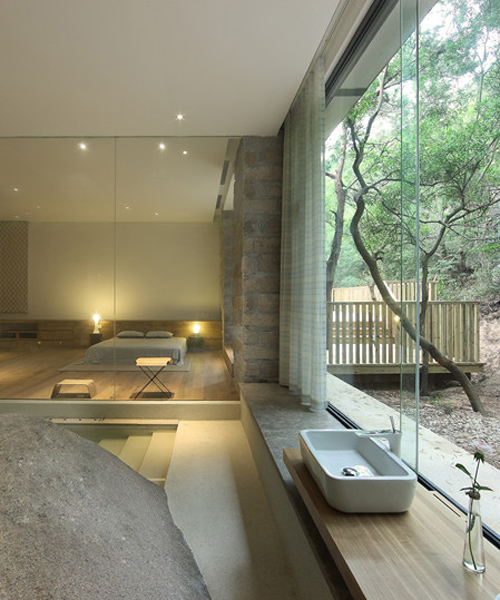 Fmx Interior S Returning Hut Is A Nature Rich Retreat In China