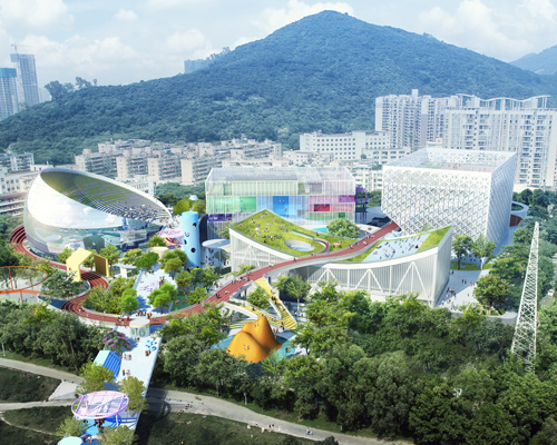 MVRDV chosen to create xili sports and cultural center for shenzhen