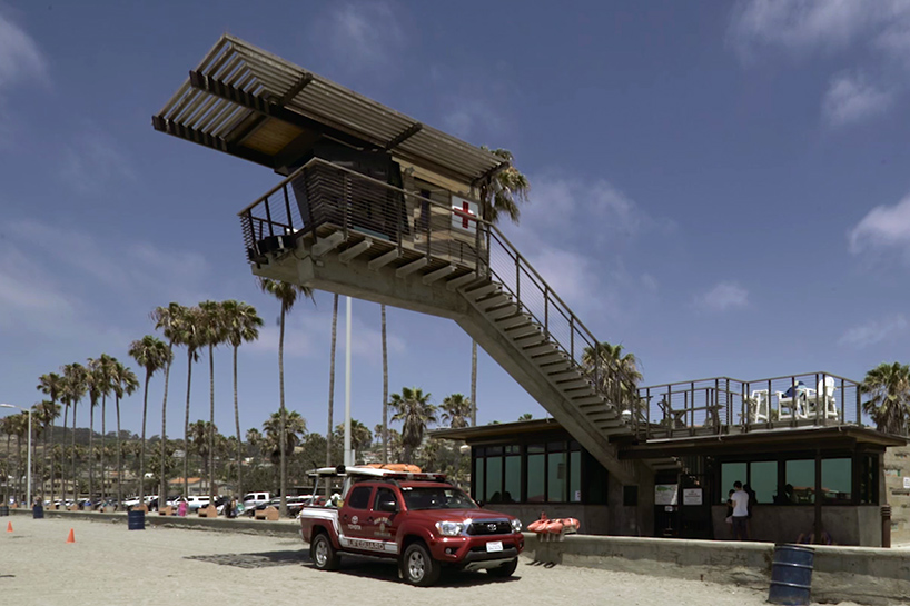 la jolla shores lifeguard tower documented by jeff durkin