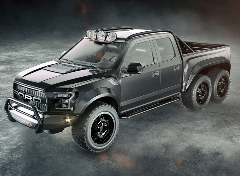 Ford Hennessey Velociraptor 6x6 Six Wheels And 650 Hp