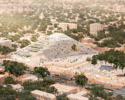 francis kéré unveils stepped pyramidal plans for burkina faso's new national assembly