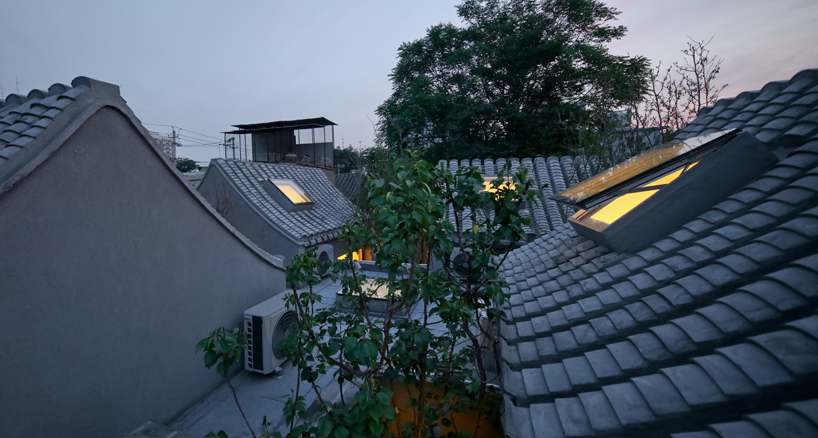 tao trace architecture office split courtyard house beijing design week designboom