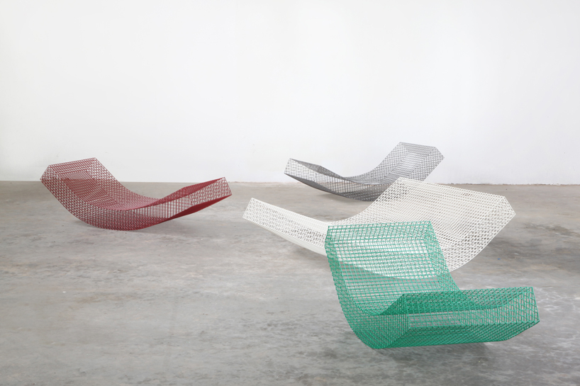 muller van severen biennale interieur kortrijk wires chair designboom