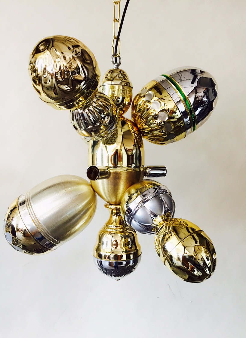 patrick rampelotto at design week turkey trophy lamps designboom