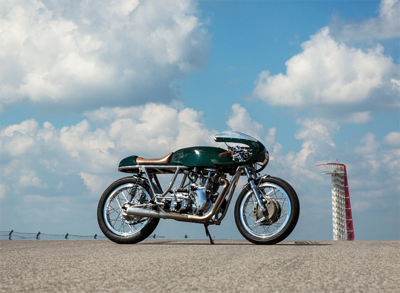revival cycles’ rickman velocette is a pristine café racer