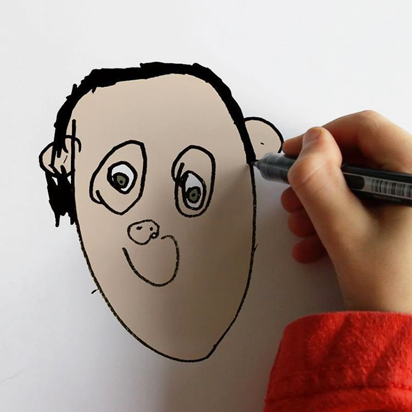 things-i-have-drawn-recreated-kids-photos-photoshop-designboom-02