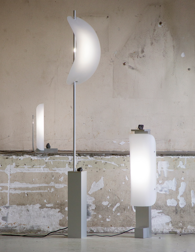 thomas misse minerae lamps dutch design week eindhoven design academy designboom