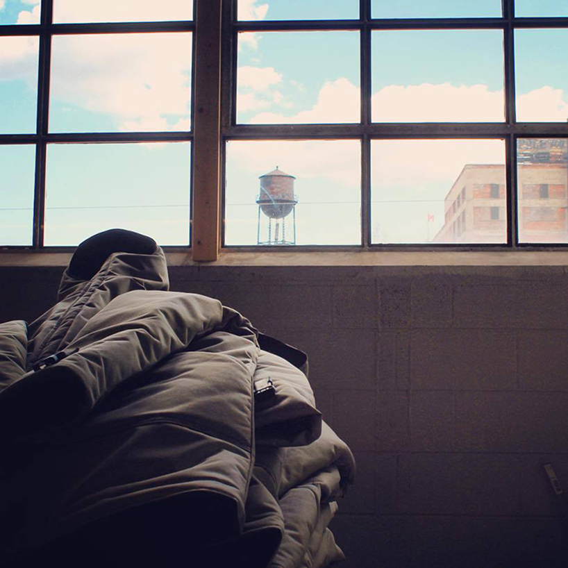 EMPWR coats double as sleeping bags to keep the homeless warm this winter