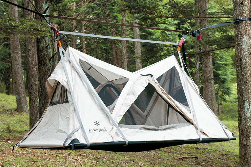 snow peak's sky nest tent wins gmark japan GOOD DESIGN award