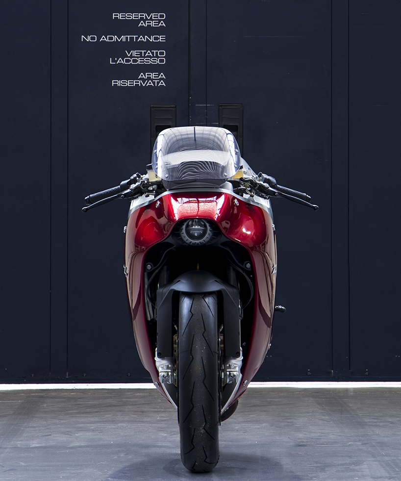 MV agusta F4Z collectible atelier motorcycle designboom