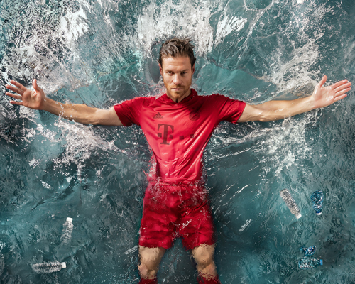 adidas + parley make minimalist football kits with up-cycled ocean plastic