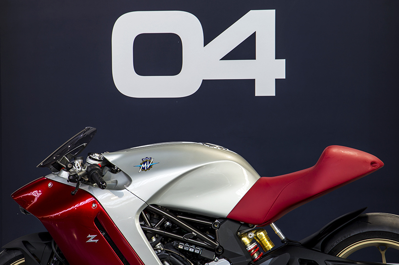 MV agusta F4Z collectible atelier motorcycle designboom