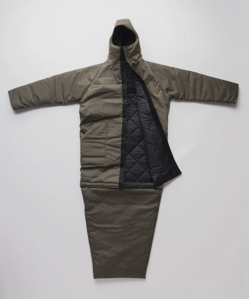 EMPWR coats double as sleeping bags to keep the homeless warm this winter