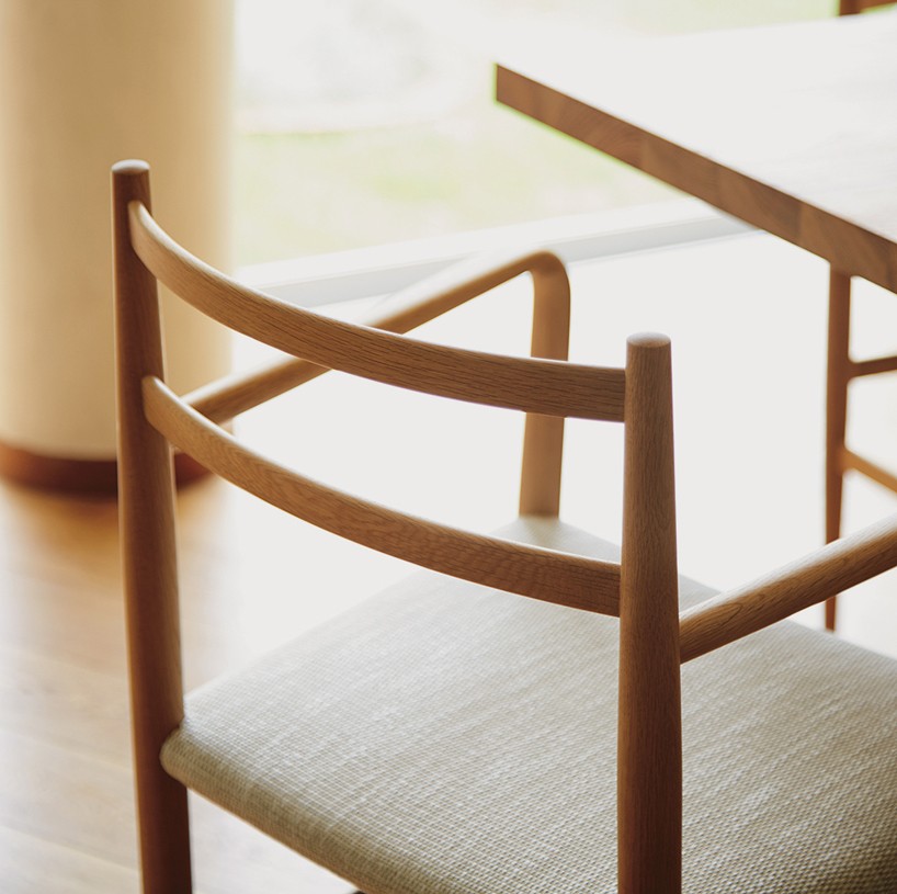 jin kuramoto root chair for arflex japan designboom