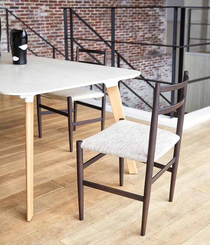 jin kuramoto root chair for arflex japan designboom