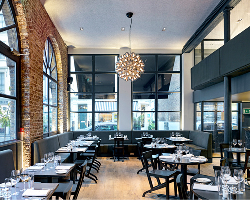 nigel coates' potentino II chair furnishes frontline club in london