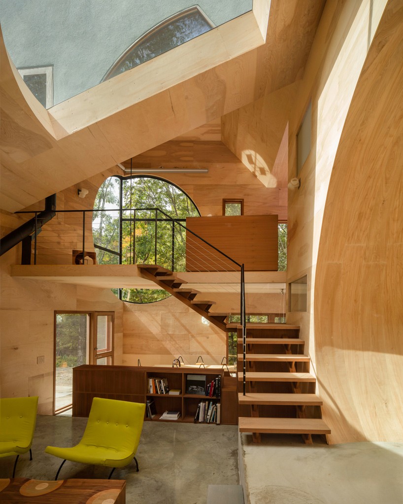 steven holl completes ex of in house after two years
