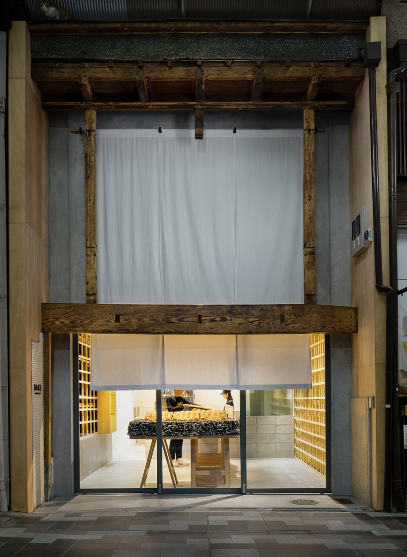 yusuke seki baked cheese tart store kyoto designboom