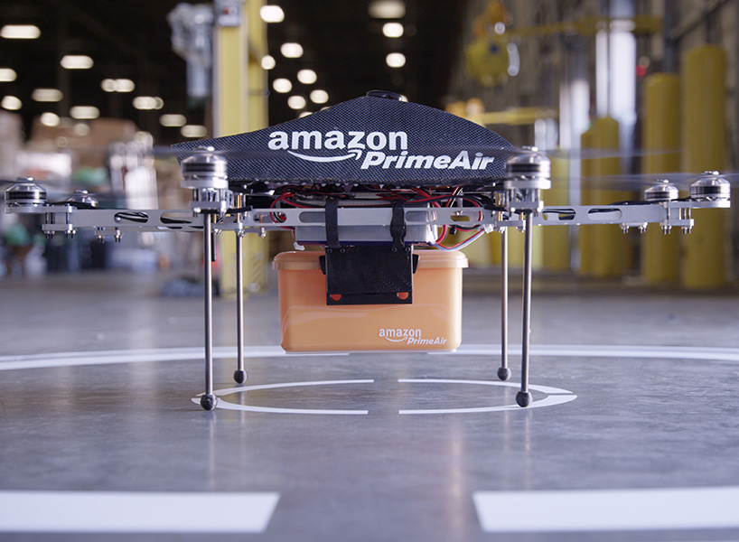 amazon prime air drone designboom