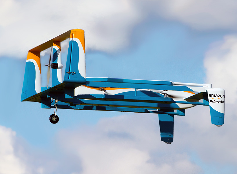 amazon prime air drone designboom