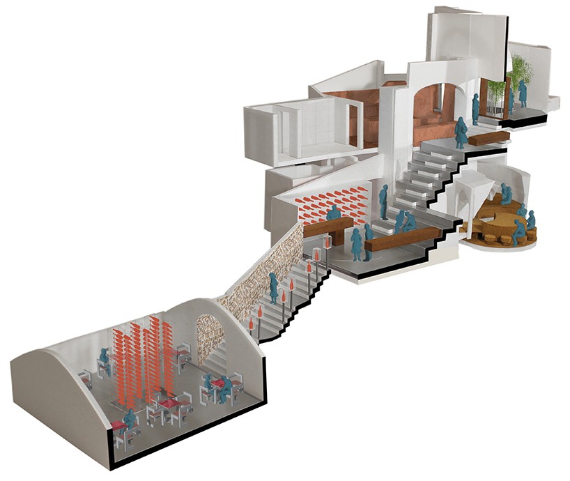 Enoteca dai tosi wine cave contest italy designboom