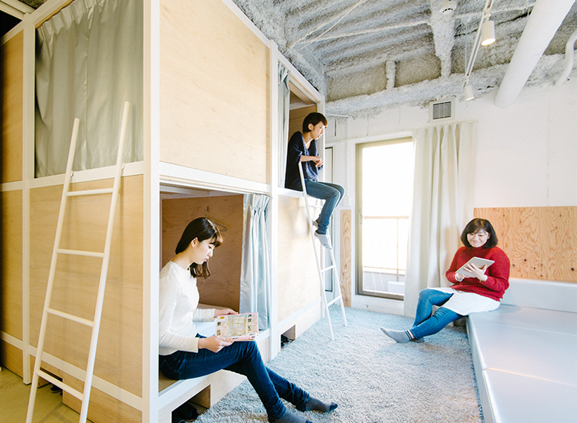 specially made bunk beds feature within this complex where the interior