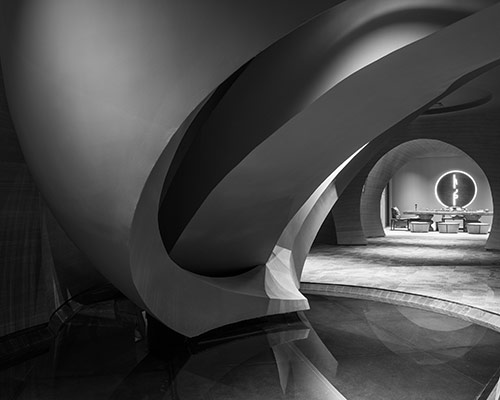 archi-union interprets jade museum from 3D calligraphy