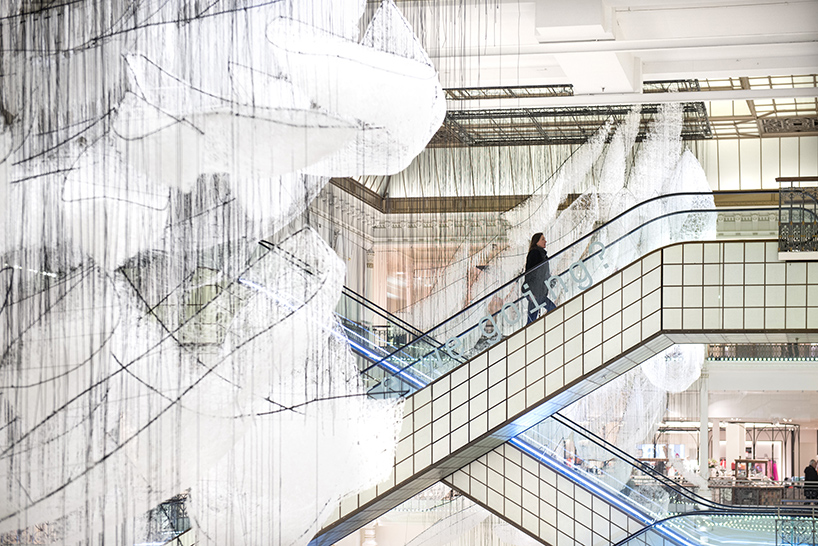 chiharu shiota le bon marche