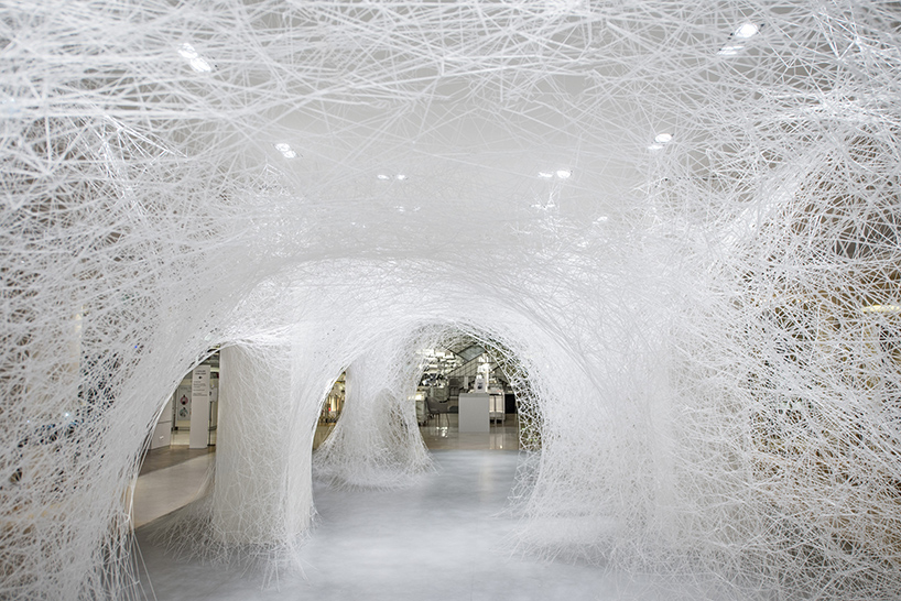 chiharu shiota le bon marche